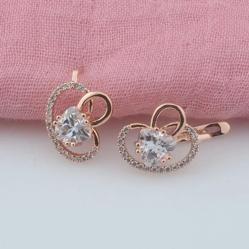 Dazzling Zircon Earrings