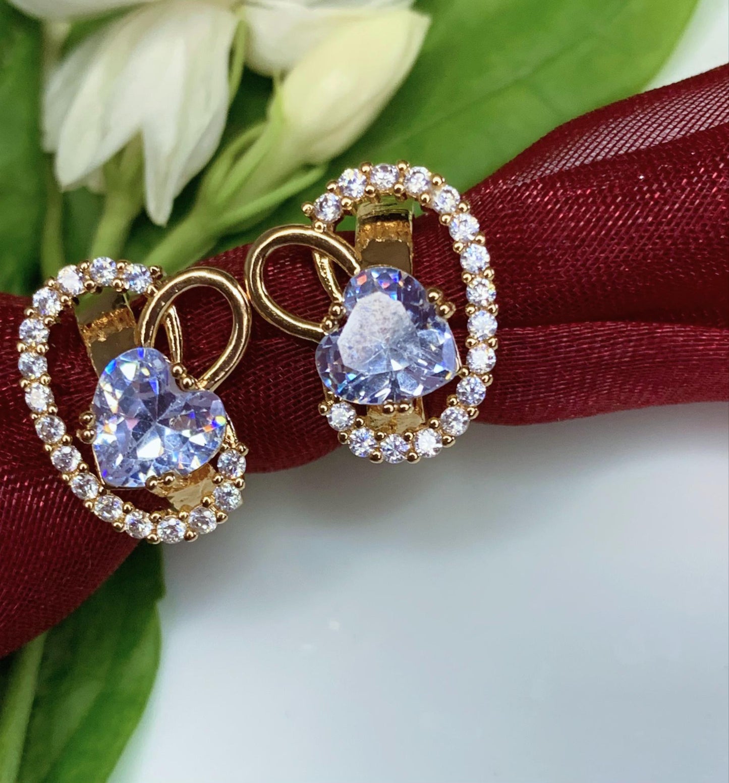 Dazzling Zircon Earrings