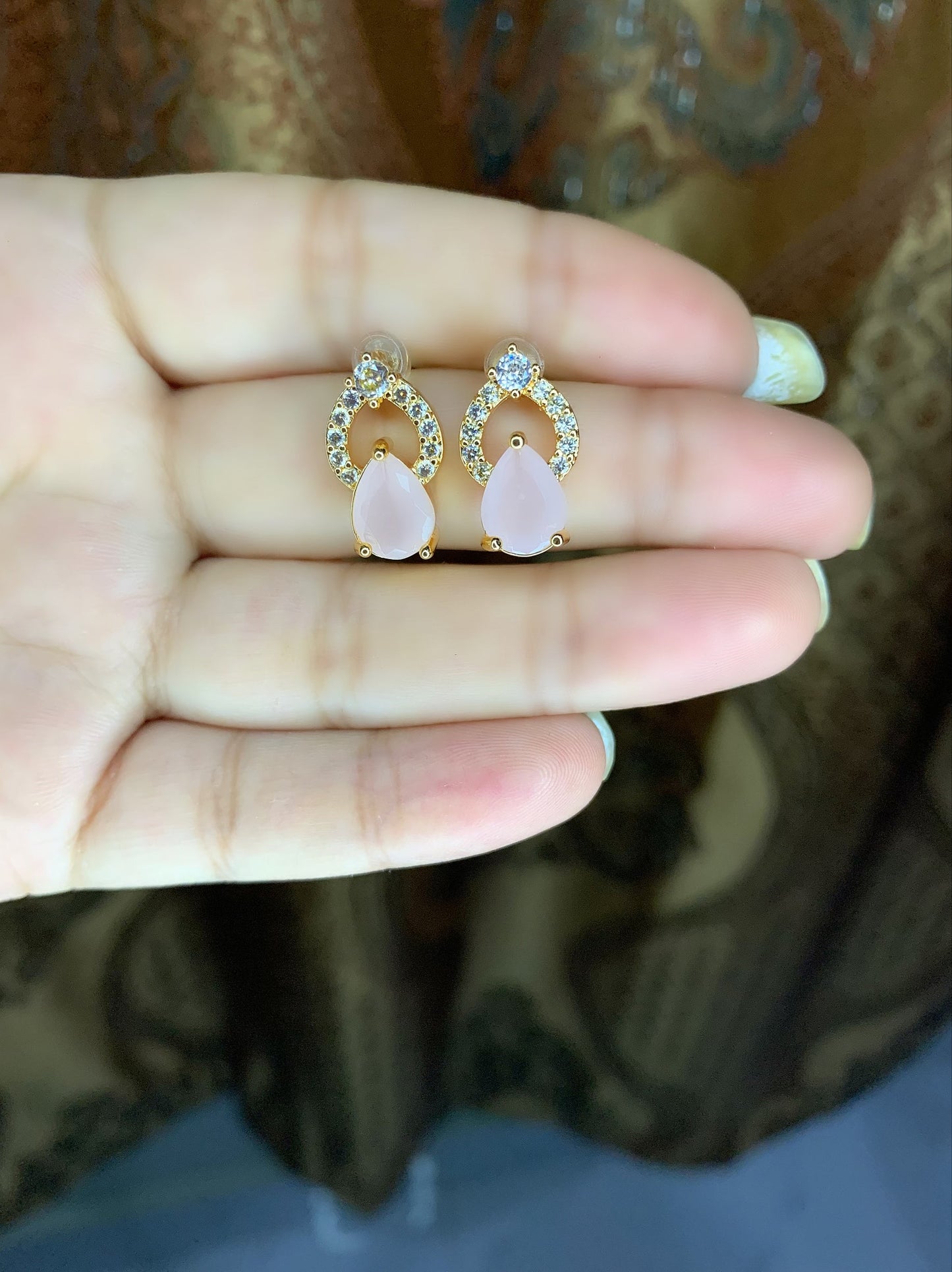 Beautiful zircon stone Earrings